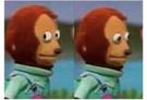 template meme side eye monkey puppet singe marionnette regard en coin gene malaise awkward suspicion discret mefiance oups