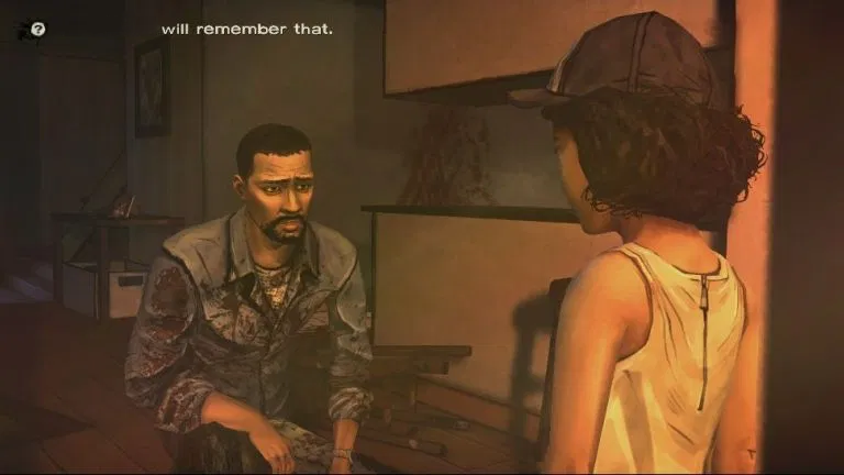 Sticker template meme telltale will remember that walking dead jeu video choix moral decision consequences clementine lee gamer tellement reaction drole par risibot