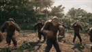 template meme gif animation dancing monkeys singes danse planete des singes fete groupe rythme danse ensemble apes fete sauvage reaction