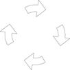 template meme vicious cycle cercle vicieux fleches boucle sans fin recommence engrenage blank routine piege cycle reaction drole