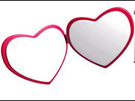 template meme my beloved mon bien aime lunettes coeur amour coeur obsession fan adoration crush amoureux blank reaction drole