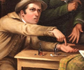 template meme angry man pointing pointe main doigt peinture accusation tableau doigt sur la main meme classique colere explique reaction drole humour
