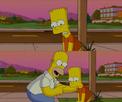 template meme homer bart simpsons pire journee etrangle pere fils colere pire jour simpson tristesse resigne depression reaction