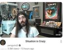 template meme x situation is crazy moistcritikal penguinz0 situation folle youtubeur situation est cinglee youtube video titre fou situation crazy folle