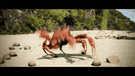 template meme gif animation crab rave crabe danse rave plage musique noisestorm fete boucle dance crab