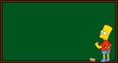 template meme bart simpson chalkboard tableau noir punition ecole simpsons ecrit je ne dois pas copie vert craie bart simpson