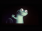 template meme gif animation lizard button lezard bouton grenouille mignon cache appuie ne pas appuyer salut peur drole