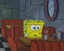 template meme spongebob waiting bob eponge attend patience seul triste cafe krusty krab ennui personne vide solitude spongebob