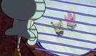 template meme spongebob bob eponge carlo squidward patrick fenetre regarde dehors jaloux voisin espionne rejete exclu