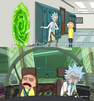 template meme rick morty portail aventure vingt minutes portal dessin anime serie fatigue epuise facepalm desastre erreur