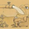 template meme fat man drinking from pipe tuyau eau soif grenouille inegalite riche pauvre exploitation dessin politique caricature injustice