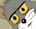 template meme unsettled tom chat malaise inquiet louche gene suspect doute jerry stress angoisse dessin anime