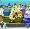 template meme bobleponge cri hurle colere crie rage furieux salle foule bagarre bikini bottom spongebob yelling bob eponge hurle