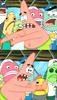 template meme patrick bobleponge mets le ailleurs refus rejet pointe du doigt accuse accusation dispute non ailleurs put it somewhere else patrick bob eponge