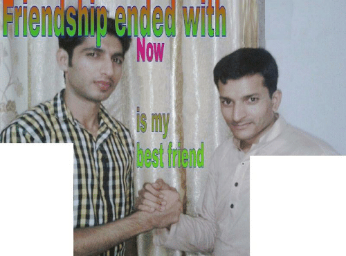Sticker template meme amitie fini meilleur ami poignee de main nouveau pote trahison remplace copain serrer la main amis friendship ended nouveau meilleur ami x y par risibot