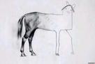 template meme cheval dessin horse drawing crayon bacle fini a moitie paresse realiste fin de dessin travail bacle cheval mal dessine fin bacle reaction