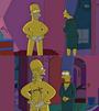 template meme simpsons homer marge dos poilu gras cheveux dos gros gene malaise nu calecon homer back fat