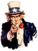 template meme oncle sam uncle sam usa amerique armee recrutement affiche pointe doigt veut toi propagande reaction