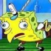 template meme bobleponge moquerie imitation mocking sarcasme poulet en casse parodie ironie raillerie reaction humour drole