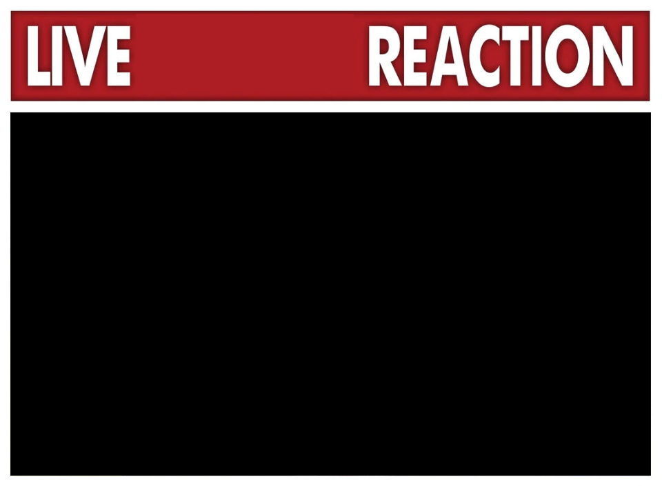 Sticker template meme live reaction direct tele journal reportage ecran noir tv commentaire reagir bandeau humour par risibot