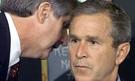 template meme george bush 9 11 attentat oreille chuchote annonce nouvelle mauvaise nouvelle president usa choc reaction drole