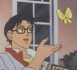 template meme is this a pigeon papillon pigeon anime confusion erreur question ignorant manga cest un quoi mauvaise identification reaction drole