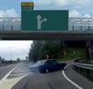 template meme left exit 12 sortie autoroute voiture derapage virage tentation brusque route decision impulsive drift reaction