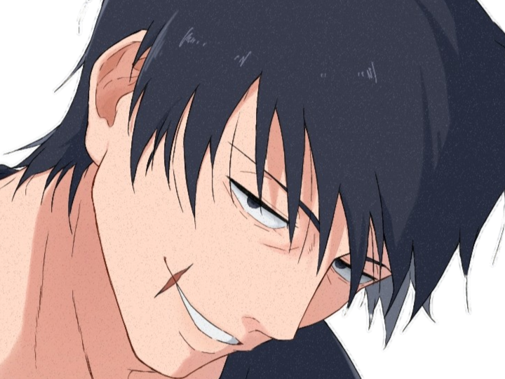 Sticker jujutsu kaisen toji fushiguro par Hapi_meal