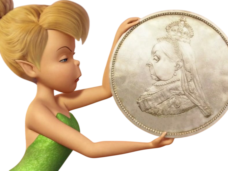 Sticker fee clochette tinkerbell peter pan par Hapi_meal