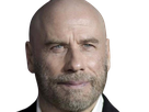 john travolta acteur danseur americain chauve cinquantaine quinquagenaire barbe yeux bleus bg