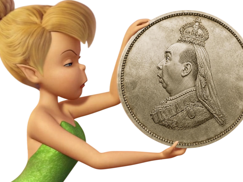Sticker fee clochette tinkerbell peter pan par Hapi_meal