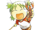 kj koiwai yotsuba manga fillette cheveux vert crevette montre backup
