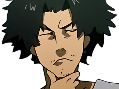 Sticker mugen samurai champloo cheveux noir peau mate junn fic bloop par Bl0op