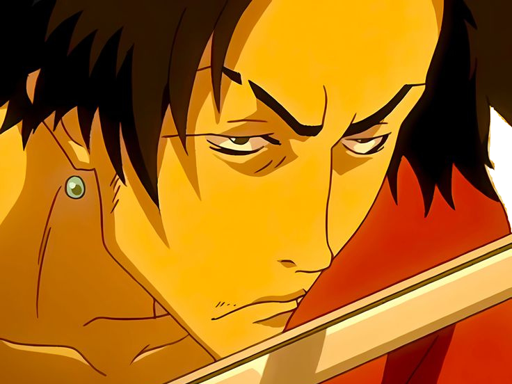 Sticker mugen samurai champloo cheveux noir peau mate junn fic bloop par Bl0op