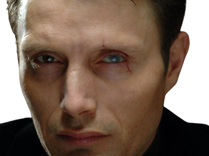 Sticker mads mikkelsen hannibal lecter matthias stillberg fic bloop par Bl0op