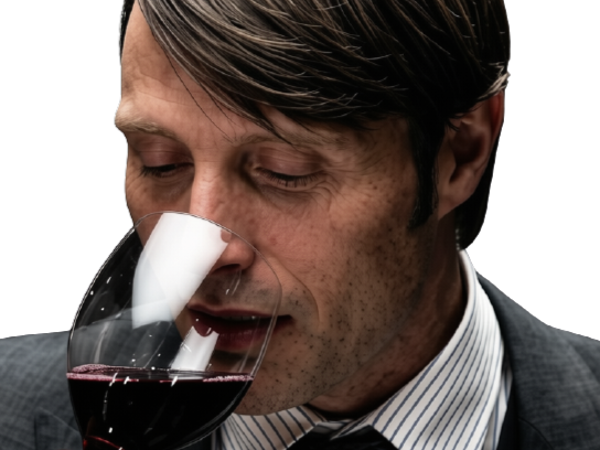 Sticker mads mikkelsen hannibal lecter matthias stillberg fic bloop par Bl0op