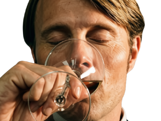Sticker mads mikkelsen hannibal lecter matthias stillberg fic bloop par Bl0op
