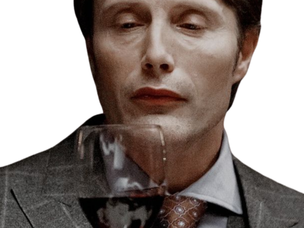 Sticker mads mikkelsen hannibal lecter matthias stillberg fic bloop par Bl0op