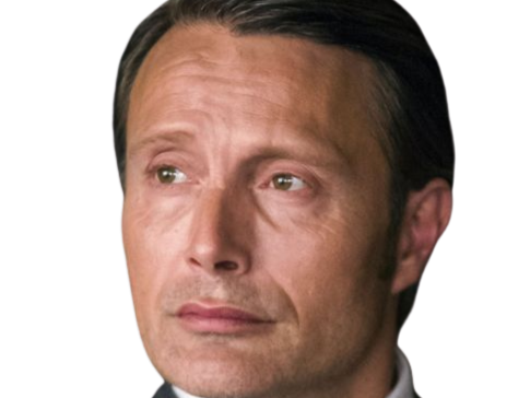 Sticker mads mikkelsen hannibal lecter matthias stillberg fic bloop par Bl0op