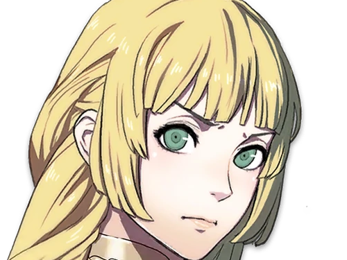 Sticker ingrid brandl galatea fire emblem three houses hopes saint royaume faerghus lions saphir blonde yeux verts par Dark-63