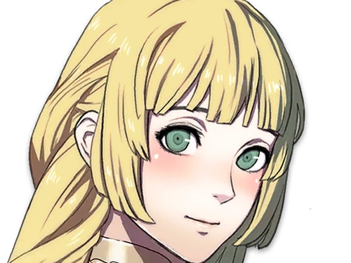 Sticker ingrid brandl galatea fire emblem three houses hopes saint royaume faerghus lions saphir blonde yeux verts par Dark-63