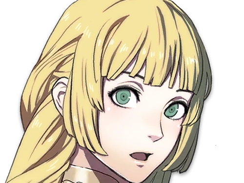 Sticker ingrid brandl galatea fire emblem three houses hopes saint royaume faerghus lions saphir blonde yeux verts par Dark-63
