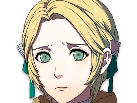 Sticker ingrid brandl galatea fire emblem three houses hopes saint royaume faerghus lions saphir blonde yeux verts par Dark-63