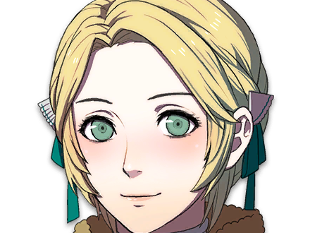 Sticker ingrid brandl galatea fire emblem three houses hopes saint royaume faerghus lions saphir blonde yeux verts par Dark-63