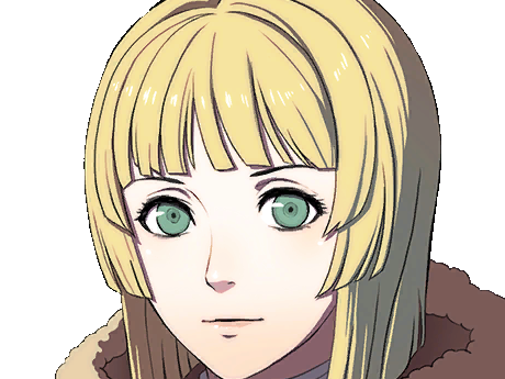 Sticker ingrid brandl galatea fire emblem three houses hopes saint royaume faerghus lions saphir blonde yeux verts par Dark-63