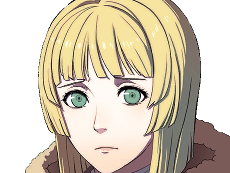 Sticker ingrid brandl galatea fire emblem three houses hopes saint royaume faerghus lions saphir blonde yeux verts par Dark-63