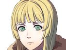ingrid brandl galatea fire emblem three houses hopes saint royaume faerghus lions saphir blonde yeux verts
