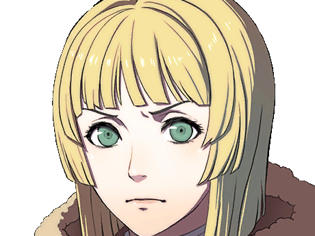 Sticker ingrid brandl galatea fire emblem three houses hopes saint royaume faerghus lions saphir blonde yeux verts par Dark-63