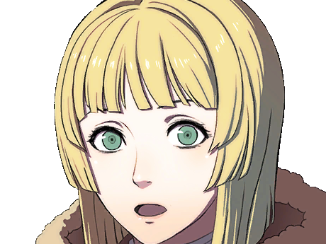 Sticker ingrid brandl galatea fire emblem three houses hopes saint royaume faerghus lions saphir blonde yeux verts par Dark-63