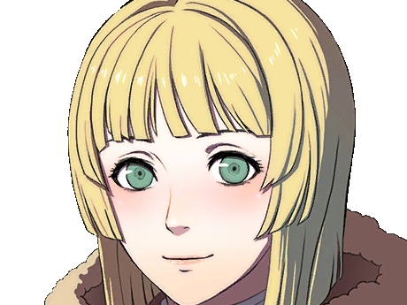 Sticker ingrid brandl galatea fire emblem three houses hopes saint royaume faerghus lions saphir blonde yeux verts par Dark-63